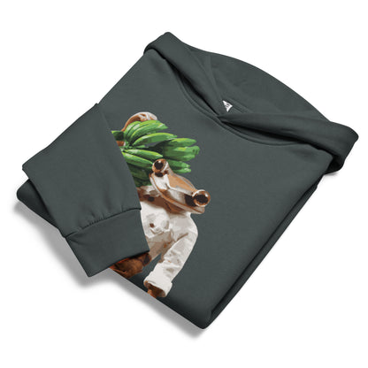 Coquí Jíbaro Urban garment-dyed hoodie