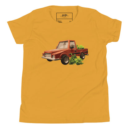 Coquí Jíbaro- La Cosecha Youth Short Sleeve T-Shirt