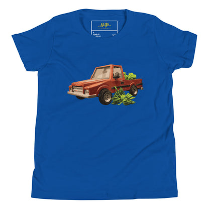 Coquí Jíbaro- La Cosecha Youth Short Sleeve T-Shirt